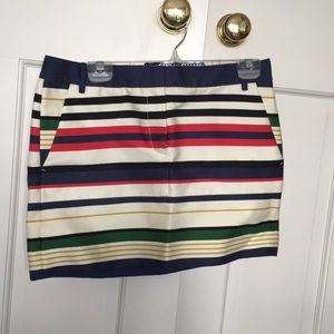 J Crew Color Mini skirt
